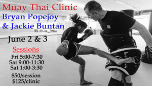 muay thai clinic bryan popejoy